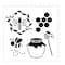 Bees &#x26; Honey Stencils by Craft Smart&#xAE;, 12&#x22; x 12&#x22;